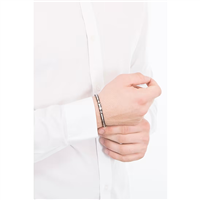 Bracciale Comete Uomo Texture in Acciaio Zirconia UBR979 - UBR979
